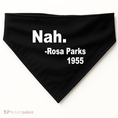 Rosa Parks Nah 1955 USA-Made Doggie Bandana
