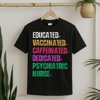 Retro Psych Nurse Psychiatric Nursing Mental Health Nurses T-Shirt thumb 2
