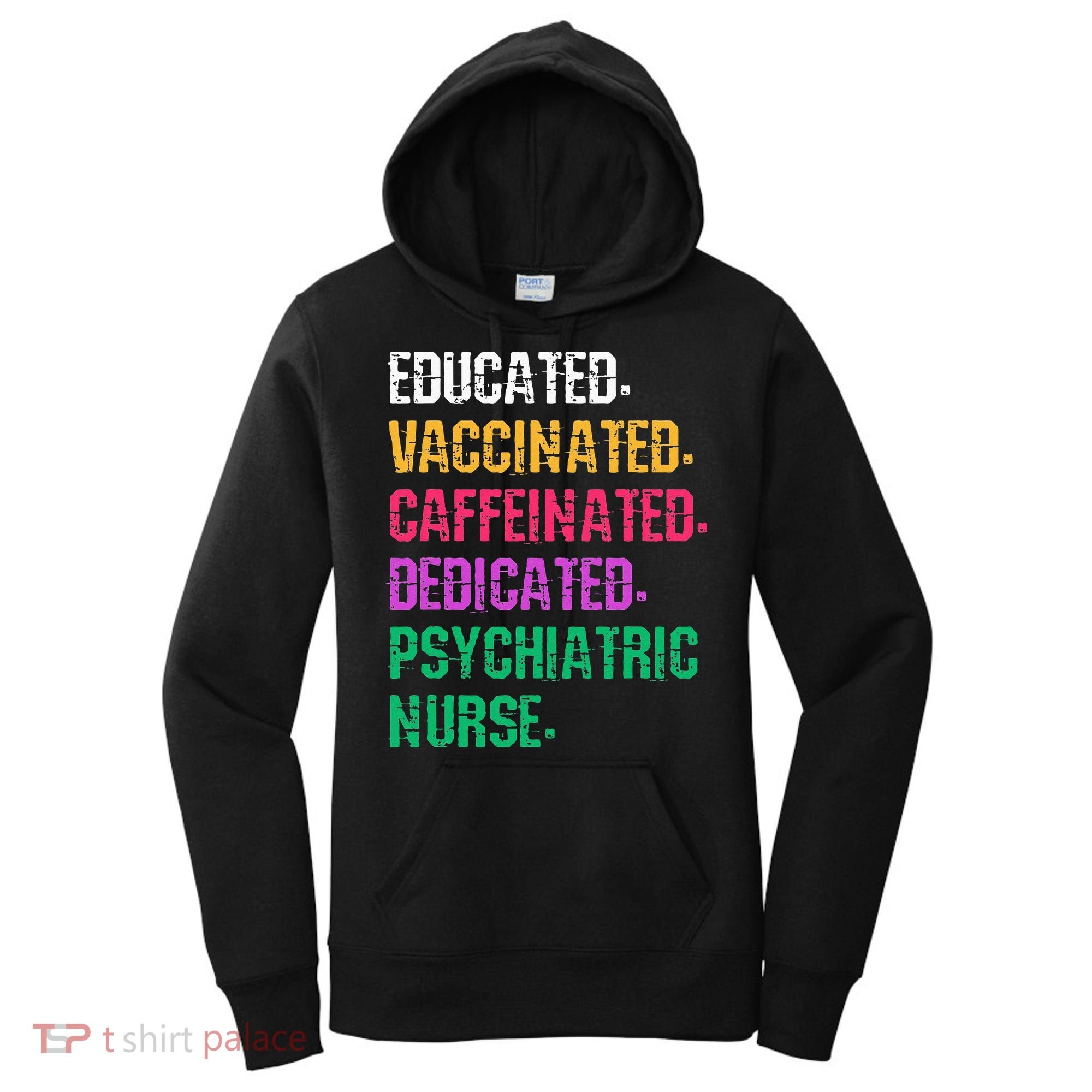 Retro Psych Nurse Psychiatric Nursing Mental Health Nurses Women's Hoodie