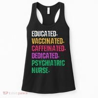 Retro Psych Nurse Psychiatric Nursing Mental Health Nurses Women's Tank Top thumb 0