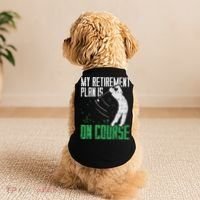 Retirement Plan On Course Golf Funny Retired Golfer Dad Gift Doggie Tank thumb 2