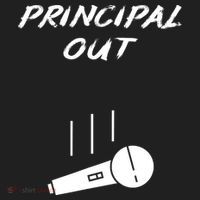 Retired Principal Out Retirement Mic Drop End Of Year Funny Women's Sweatshirt thumb 2