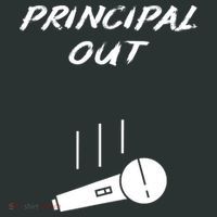 Retired Principal Out Retirement Mic Drop End Of Year Funny Long Sleeve Shirt thumb 2