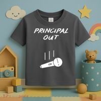 Retired Principal Out Retirement Mic Drop End Of Year Funny Toddler T-Shirt thumb 3