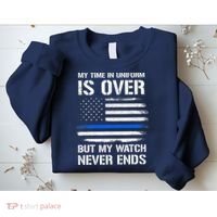 Retired Police Officer Gifts Sweatshirt thumb 2