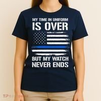 Retired Police Officer Gifts T-Shirt thumb 4
