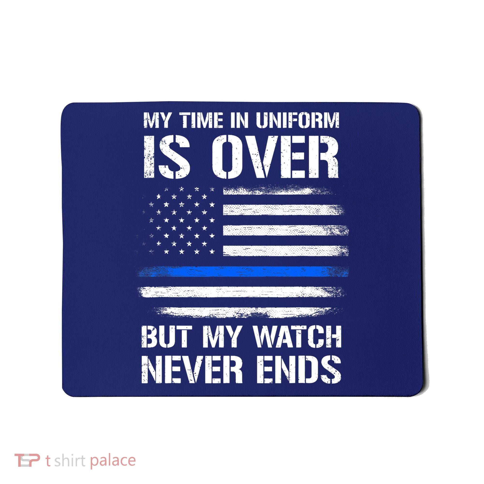 Retired Police Officer Gifts Mousepad
