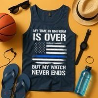 Retired Police Officer Gifts Tank Top thumb 4