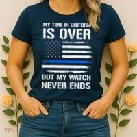 Retired Police Officer Gifts Women's T-Shirt thumb 2