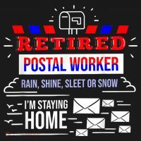 Retired Post Office Postal Worker Retirement Postman Long Sleeve Shirt thumb 2
