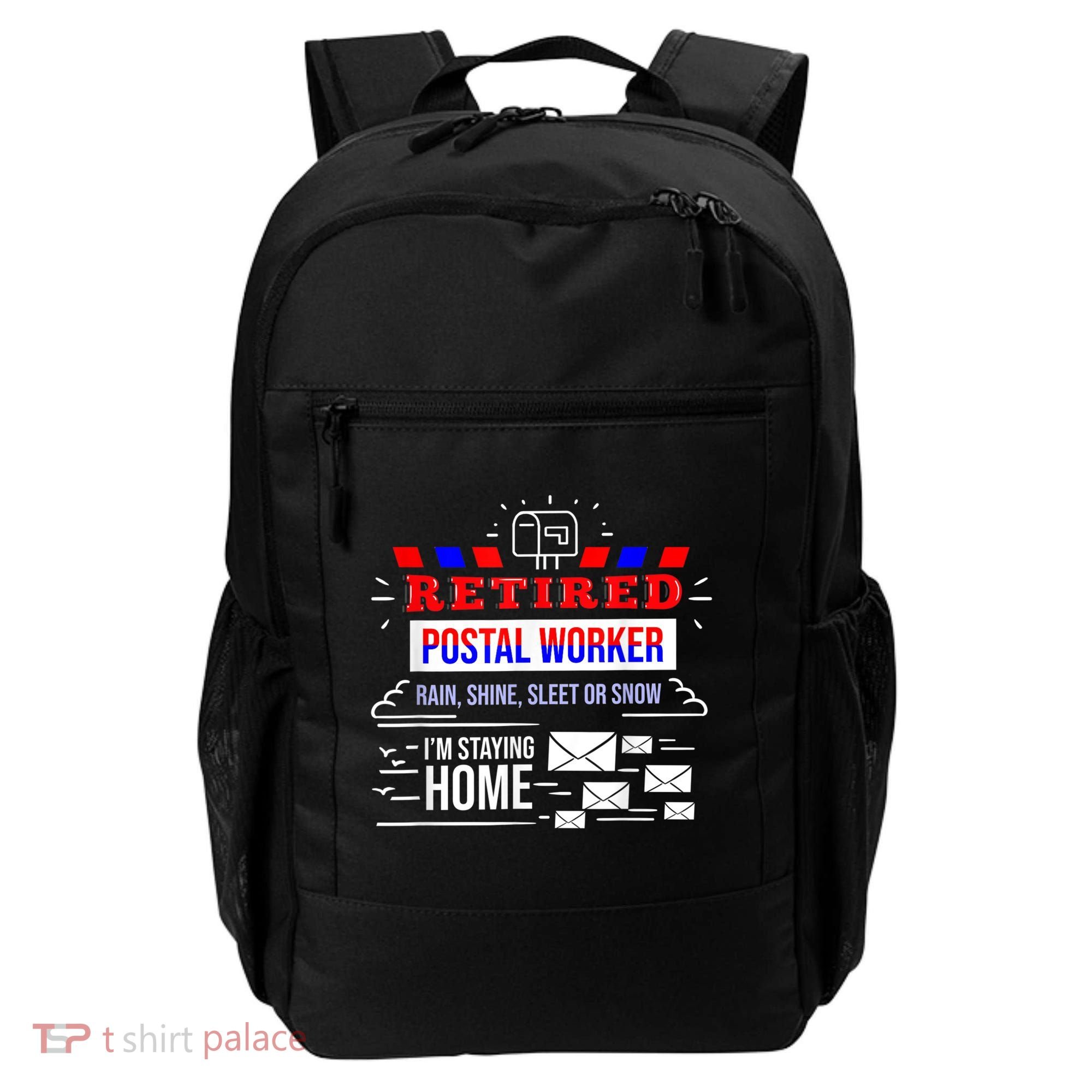 Retired Post Office Postal Worker Retirement Postman Backpack