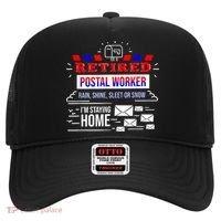 Retired Post Office Postal Worker Retirement Postman Hat thumb 0