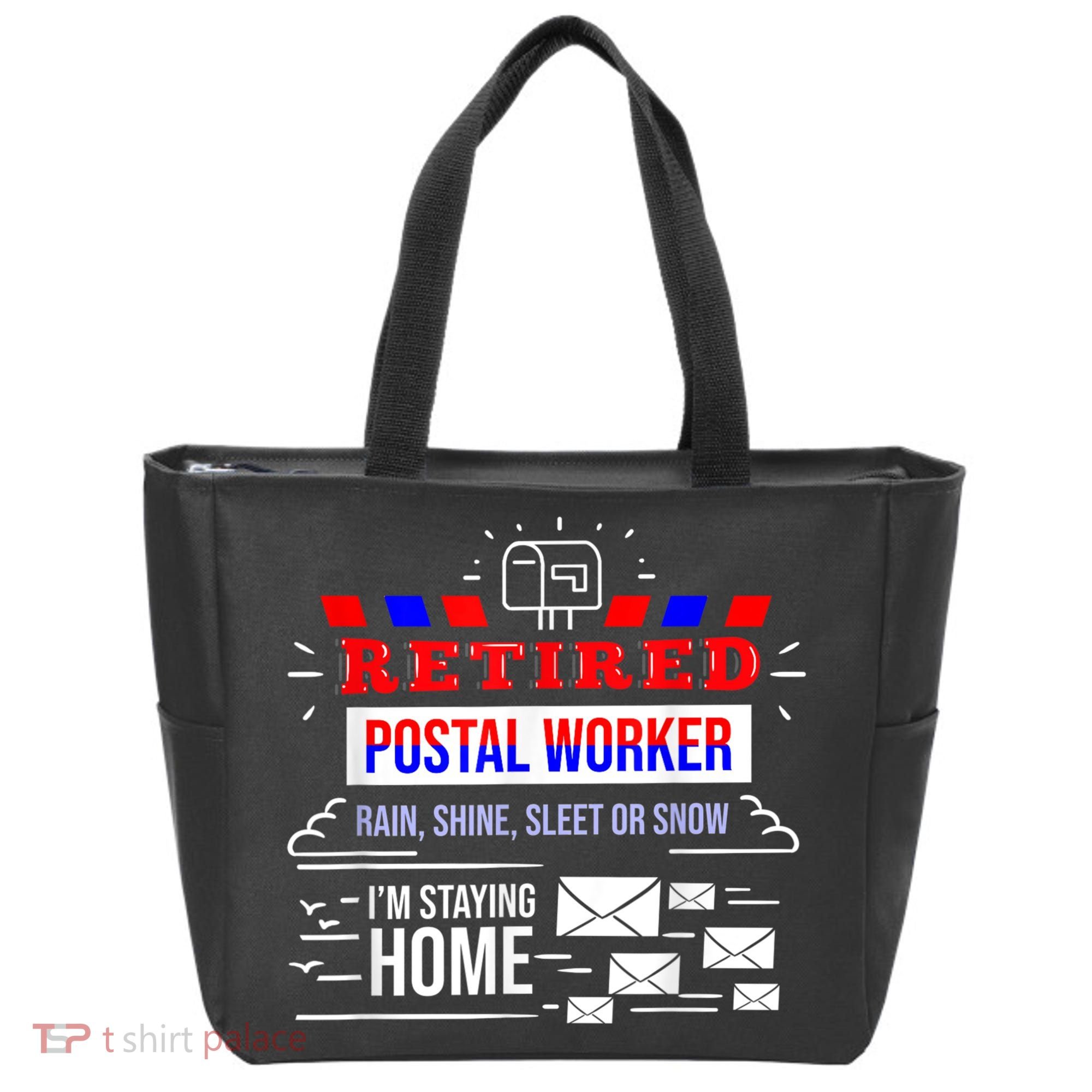 Retired Post Office Postal Worker Retirement Postman Tote Bag