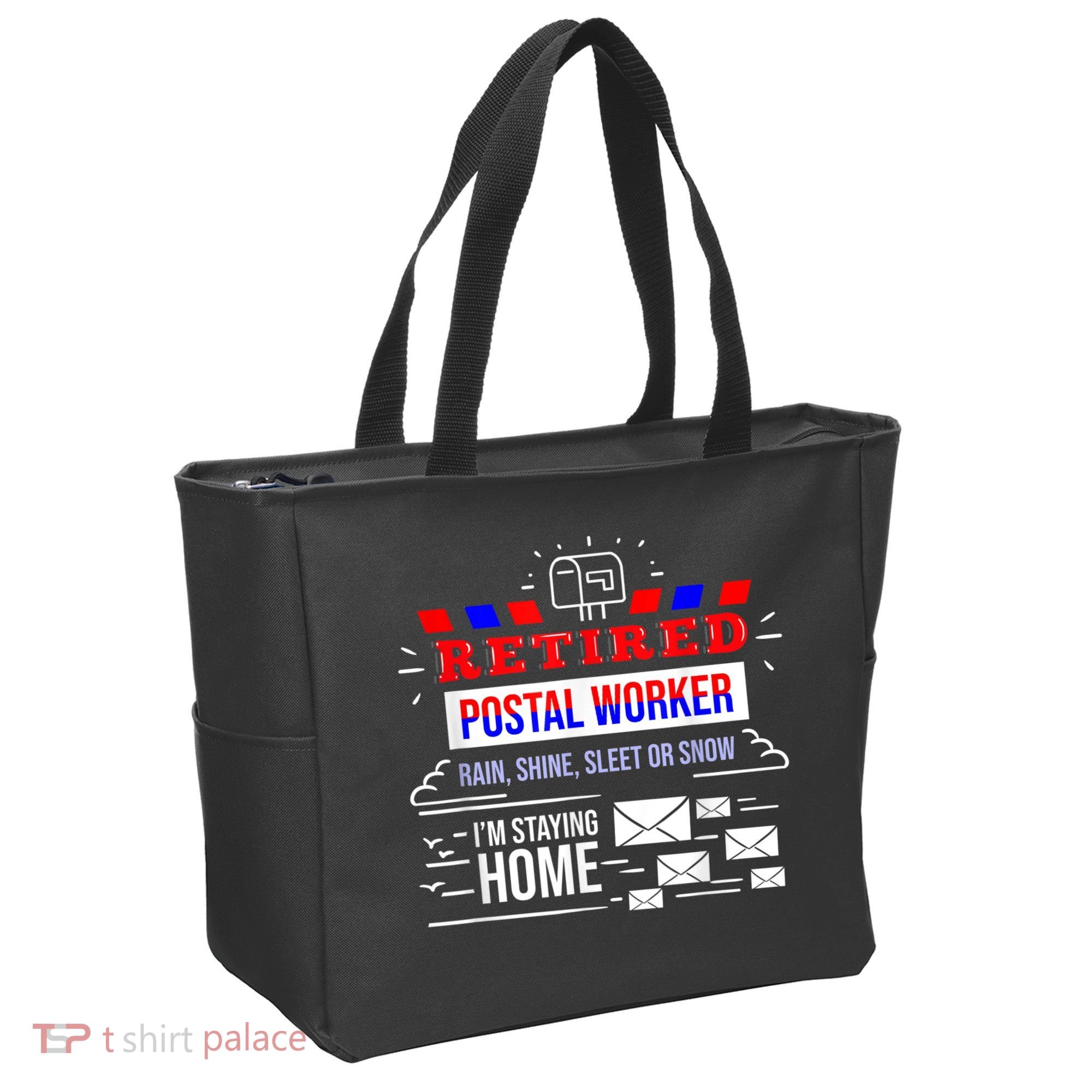 Retired Post Office Postal Worker Retirement Postman Tote Bag