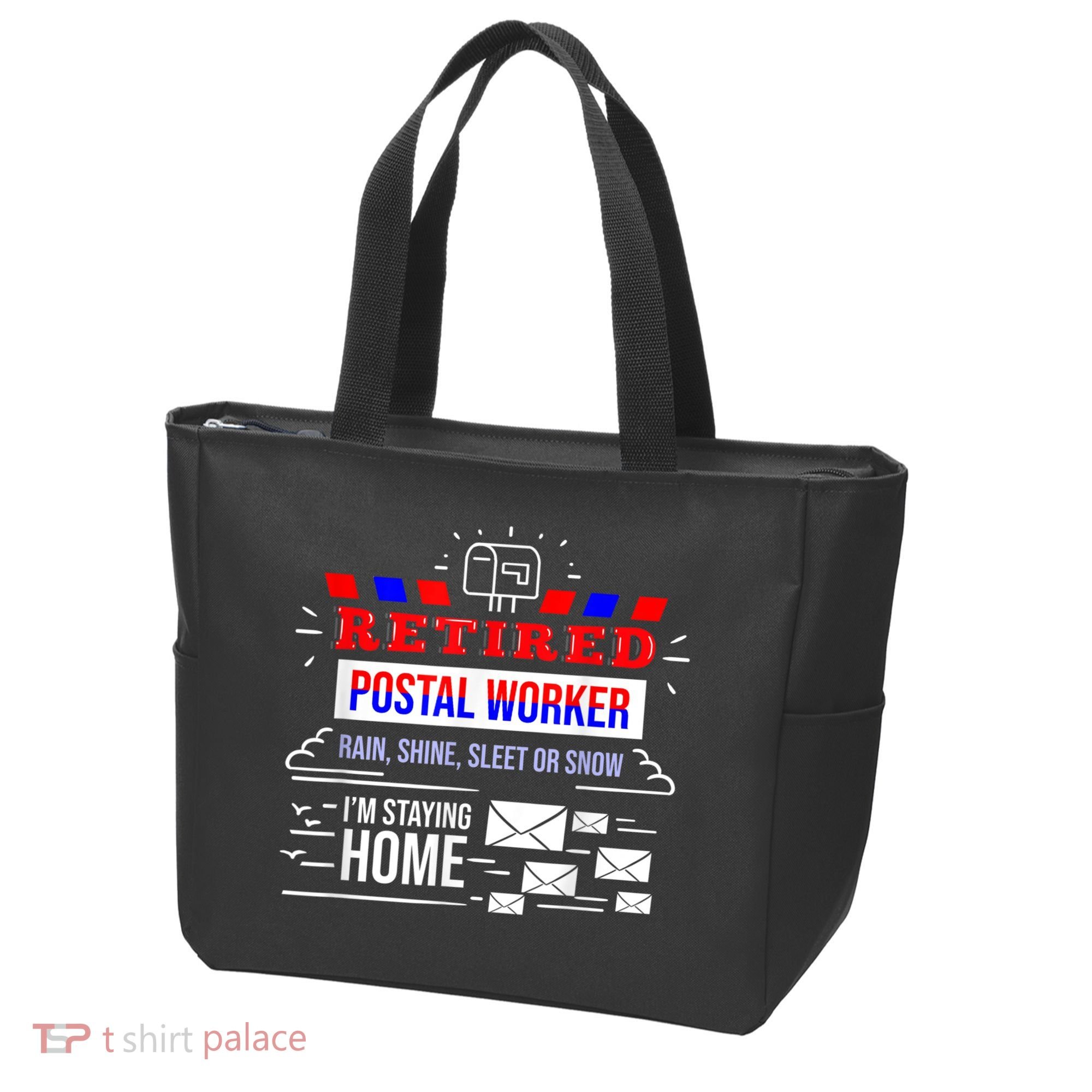 Retired Post Office Postal Worker Retirement Postman Tote Bag