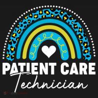 Rainbow Pct Patient Care Technician Healthcare Assistants Gift Backpack thumb 2