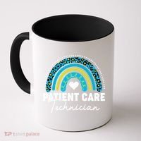 Rainbow Pct Patient Care Technician Healthcare Assistants Gift Coffee Mug thumb 0