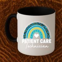 Rainbow Pct Patient Care Technician Healthcare Assistants Gift Coffee Mug thumb 2