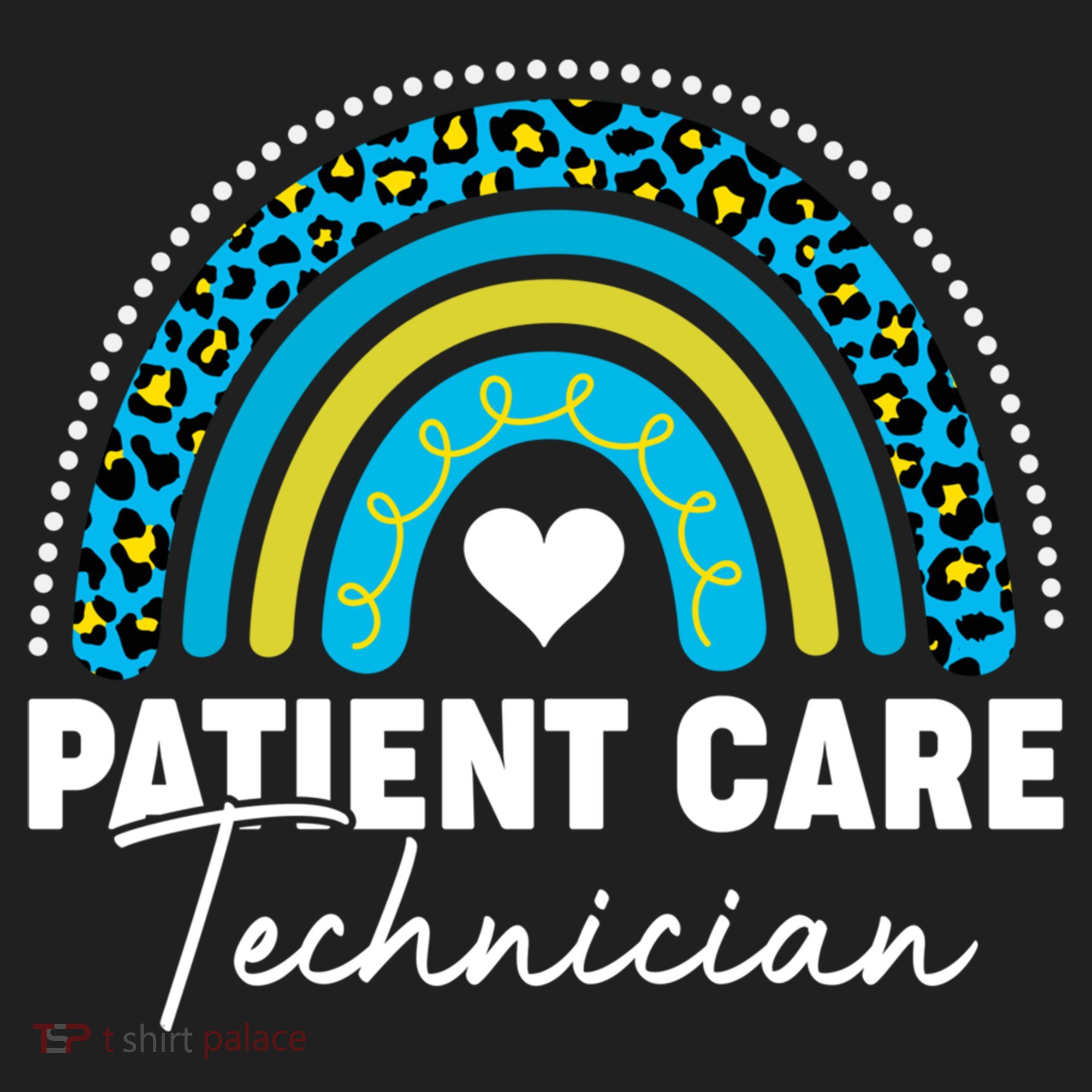 Rainbow Pct Patient Care Technician Healthcare Assistants Gift Hat