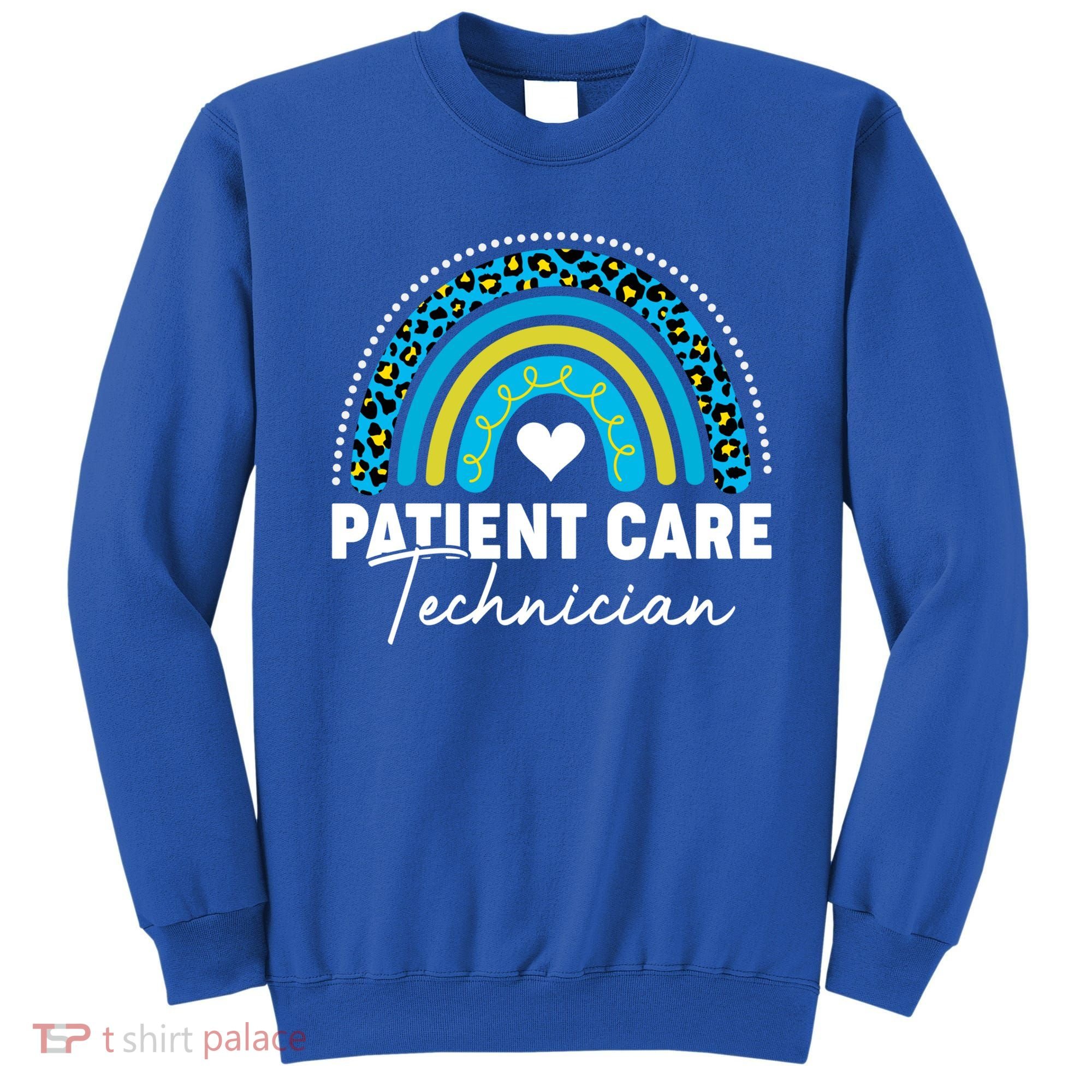 Rainbow Pct Patient Care Technician Healthcare Assistants Gift Sweatshirt
