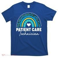 Rainbow Pct Patient Care Technician Healthcare Assistants Gift T-Shirt thumb 0