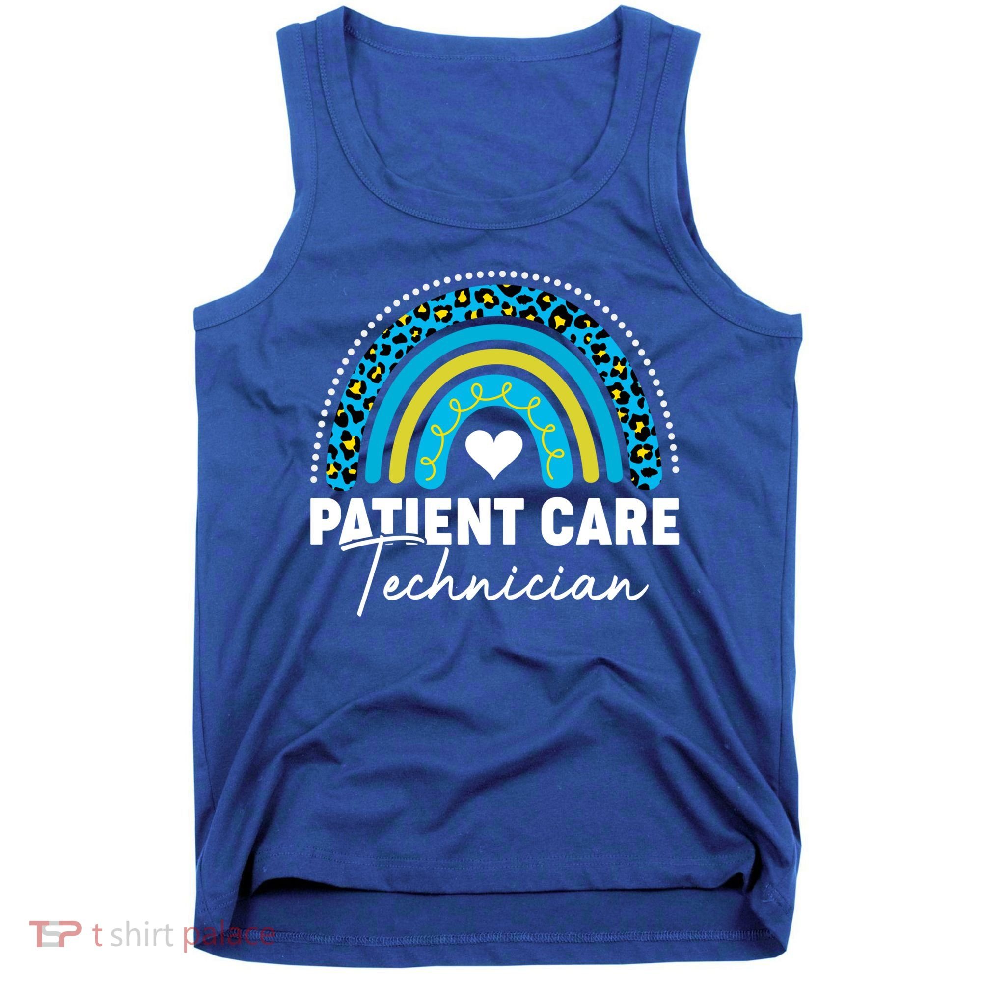 Rainbow Pct Patient Care Technician Healthcare Assistants Gift Tank Top