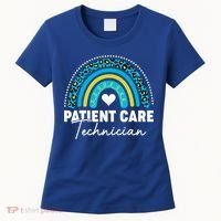 Rainbow Pct Patient Care Technician Healthcare Assistants Gift Women's T-Shirt thumb 0