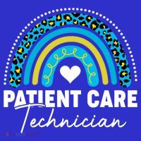 Rainbow Pct Patient Care Technician Healthcare Assistants Gift Kids Long Sleeve Shirt thumb 2