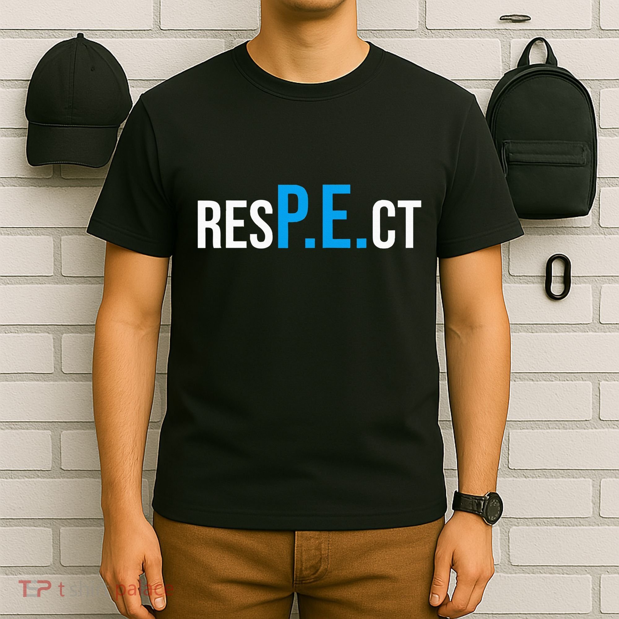 Respect Pe Physical Education Teacher Back To School T-Shirt