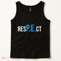Respect Pe Physical Education Teacher Back To School Tank Top thumb 2