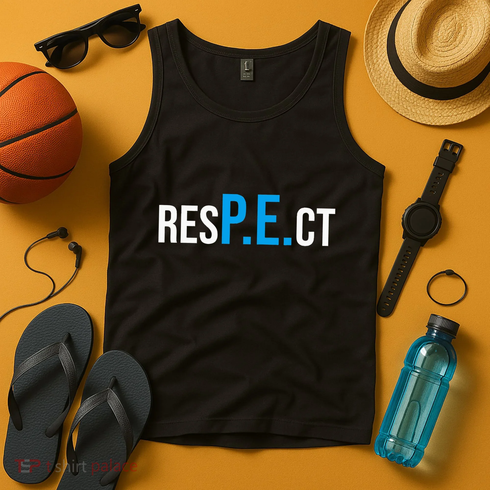 Respect Pe Physical Education Teacher Back To School Tank Top
