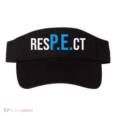 Respect Pe Physical Education Teacher Back To School Visor