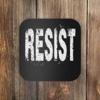 Resist Political Protest Coaster thumb 0