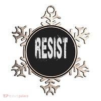 Resist Political Protest Ornament thumb 0
