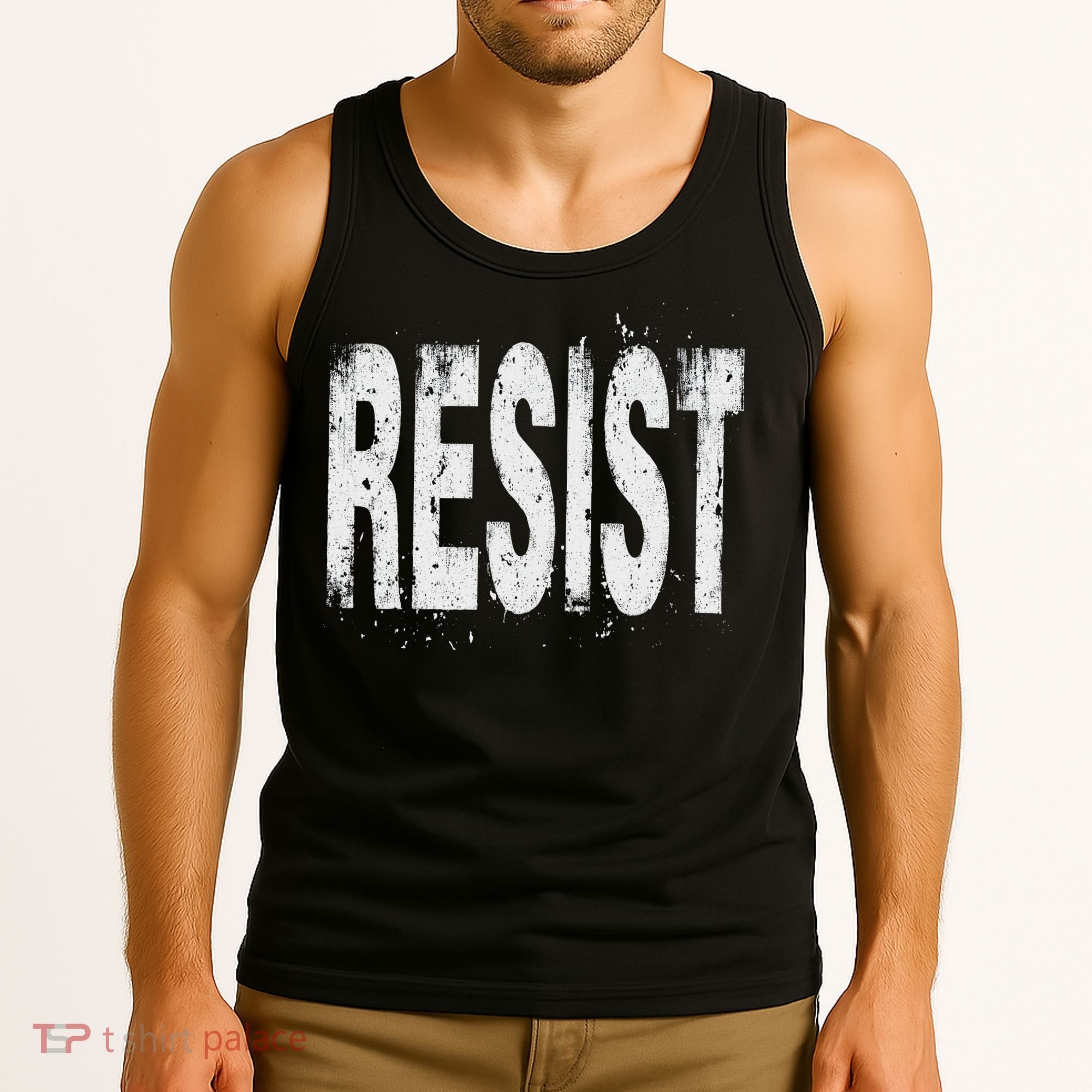 Resist Political Protest Tank Top