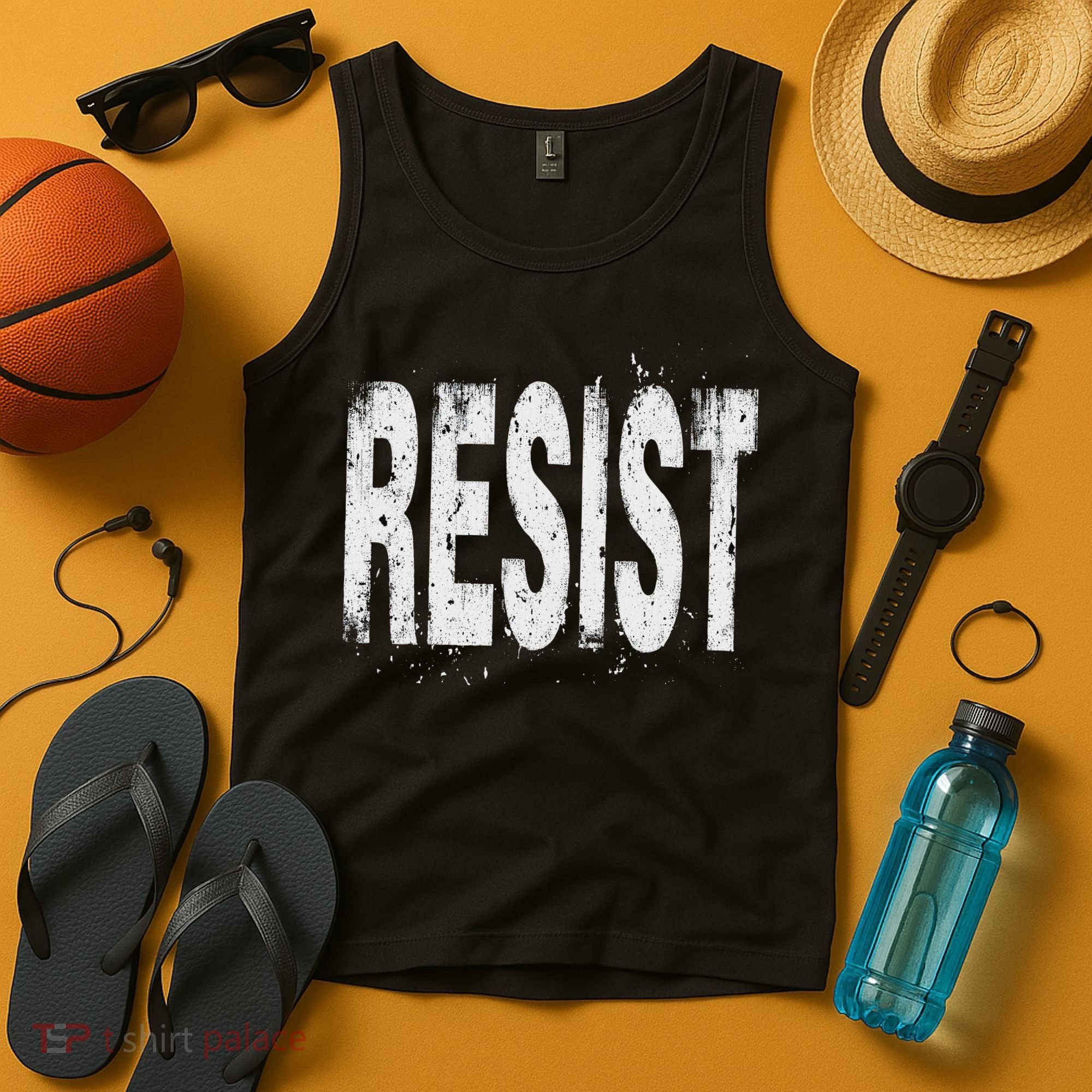 Resist Political Protest Tank Top