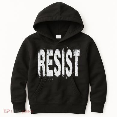 Resist Political Protest Kids Hoodie
