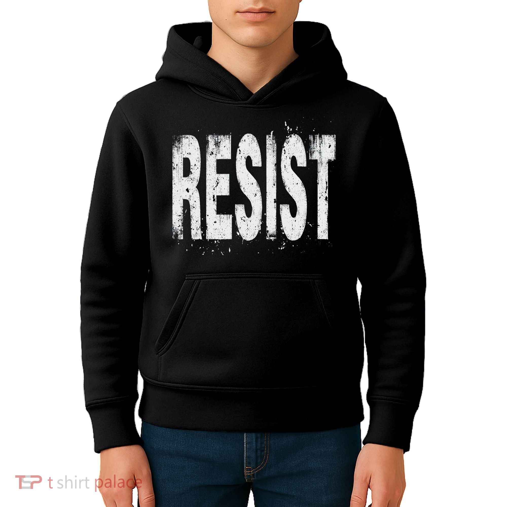 Resist Political Protest Kids Hoodie