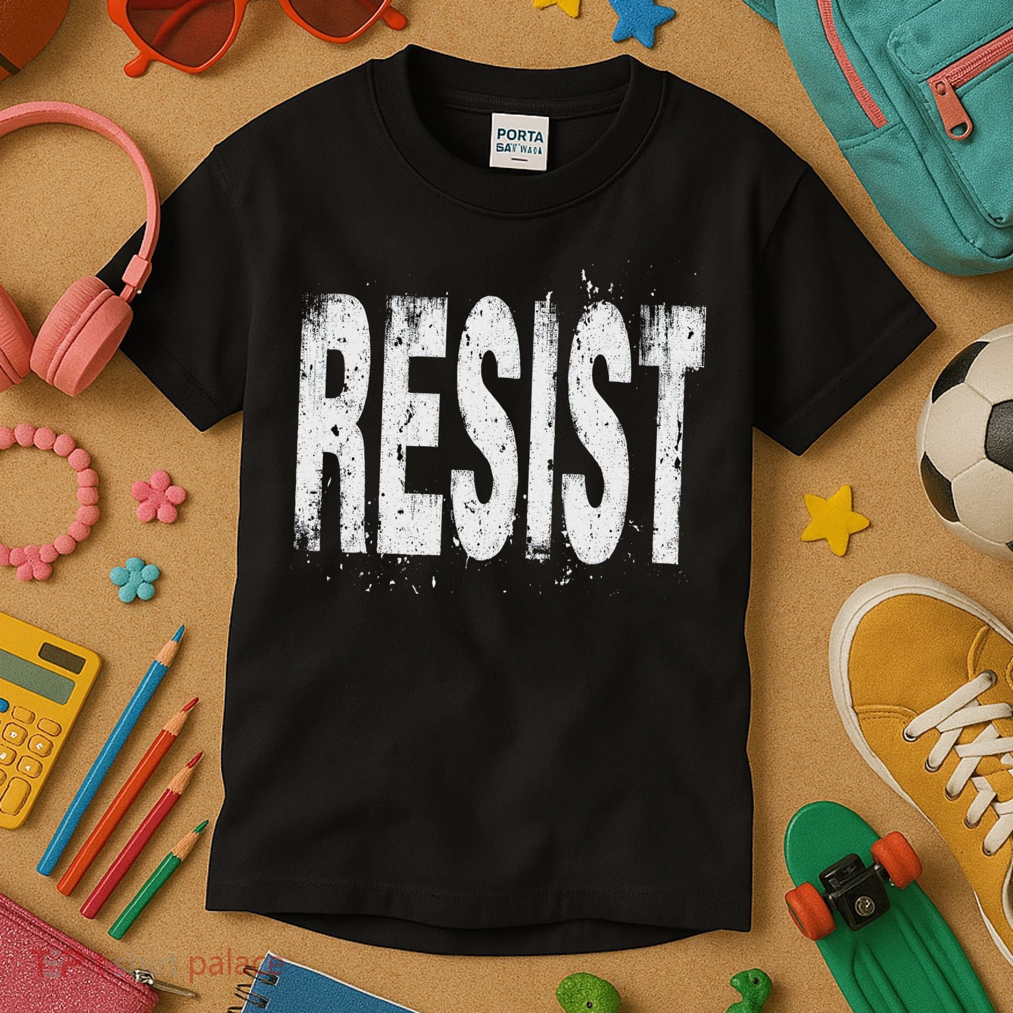 Resist Political Protest Kids T-Shirt