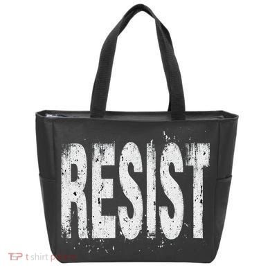 Resist Political Protest Tote Bag