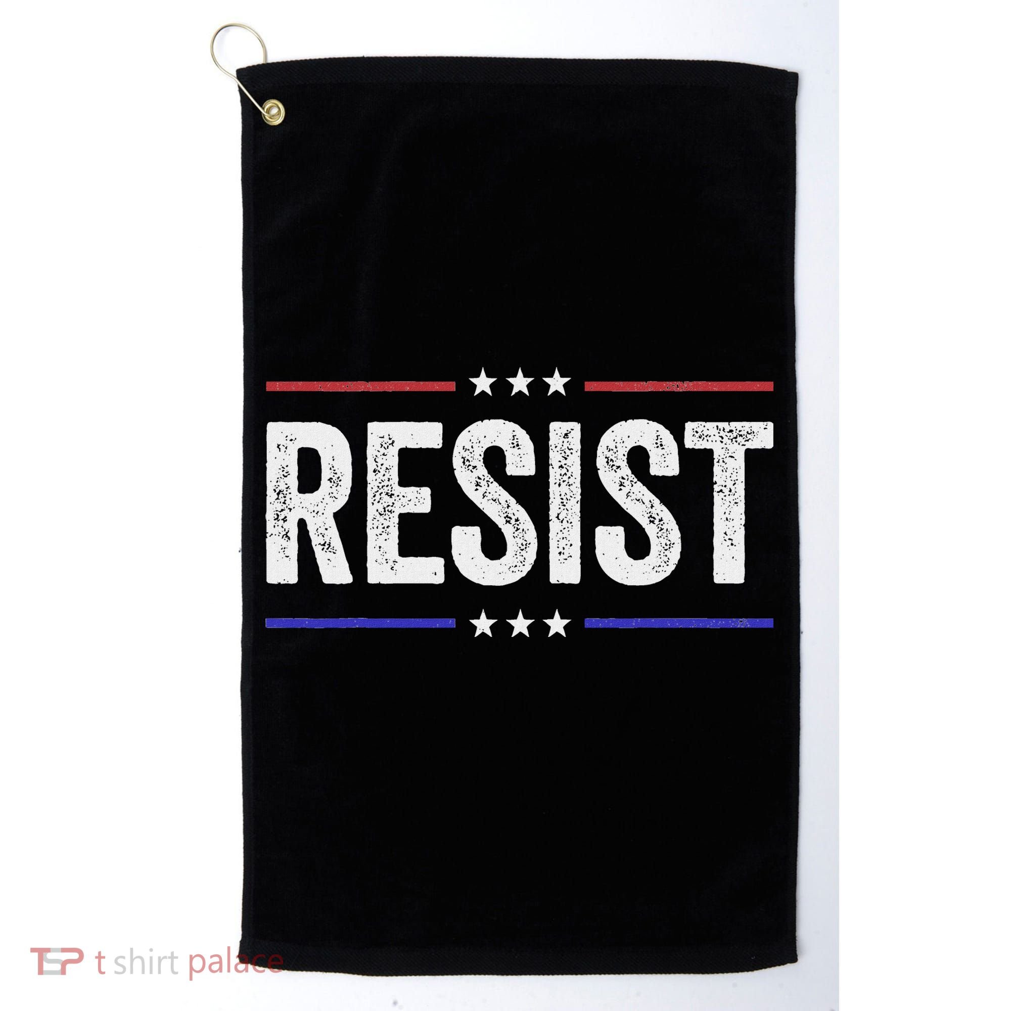 Resist Political Protest Demonstration Rebel Golf Towel