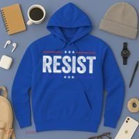 Resist Political Protest Demonstration Rebel Hoodie thumb 3