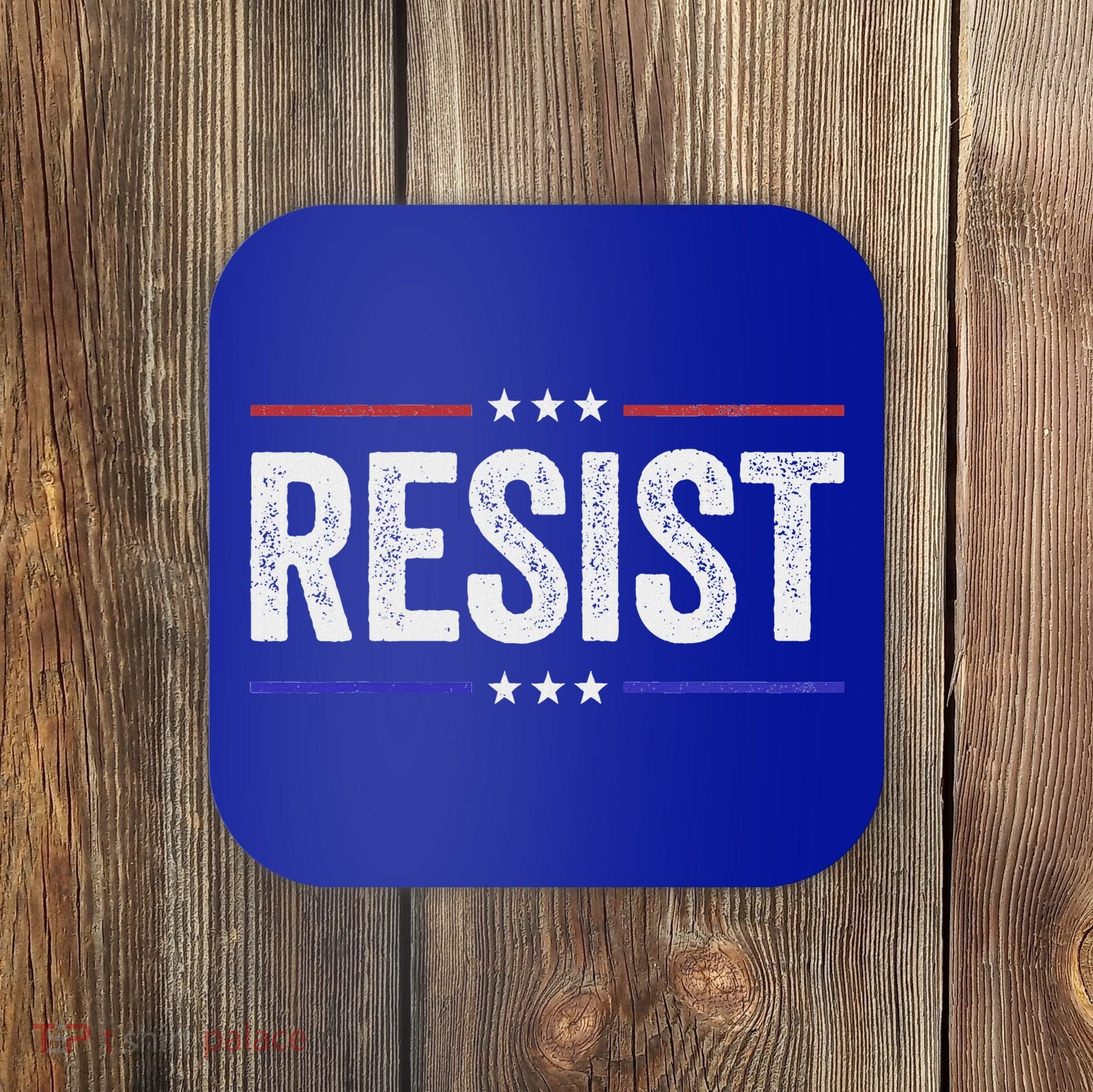 Resist Political Protest Demonstration Rebel Coaster