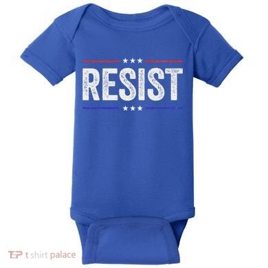 Resist Political Protest Demonstration Rebel Baby Bodysuit