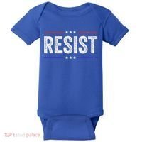 Resist Political Protest Demonstration Rebel Baby Bodysuit thumb 0