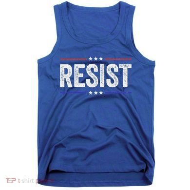 Resist Political Protest Demonstration Rebel Tank Top