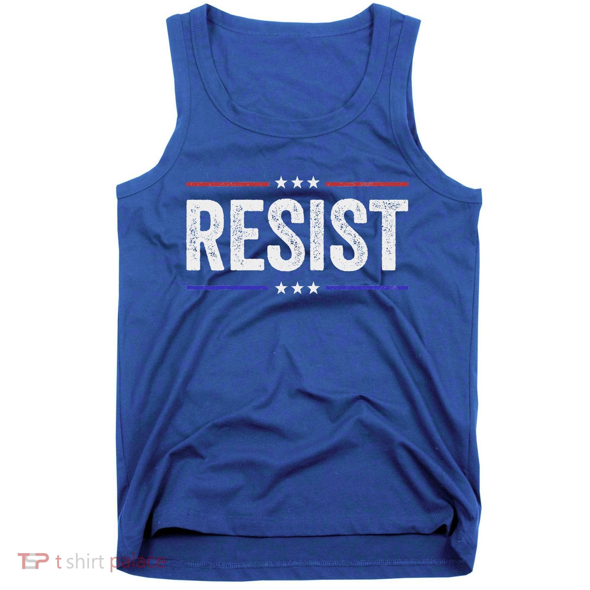 Resist Political Protest Demonstration Rebel Tank Top