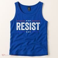 Resist Political Protest Demonstration Rebel Tank Top thumb 2