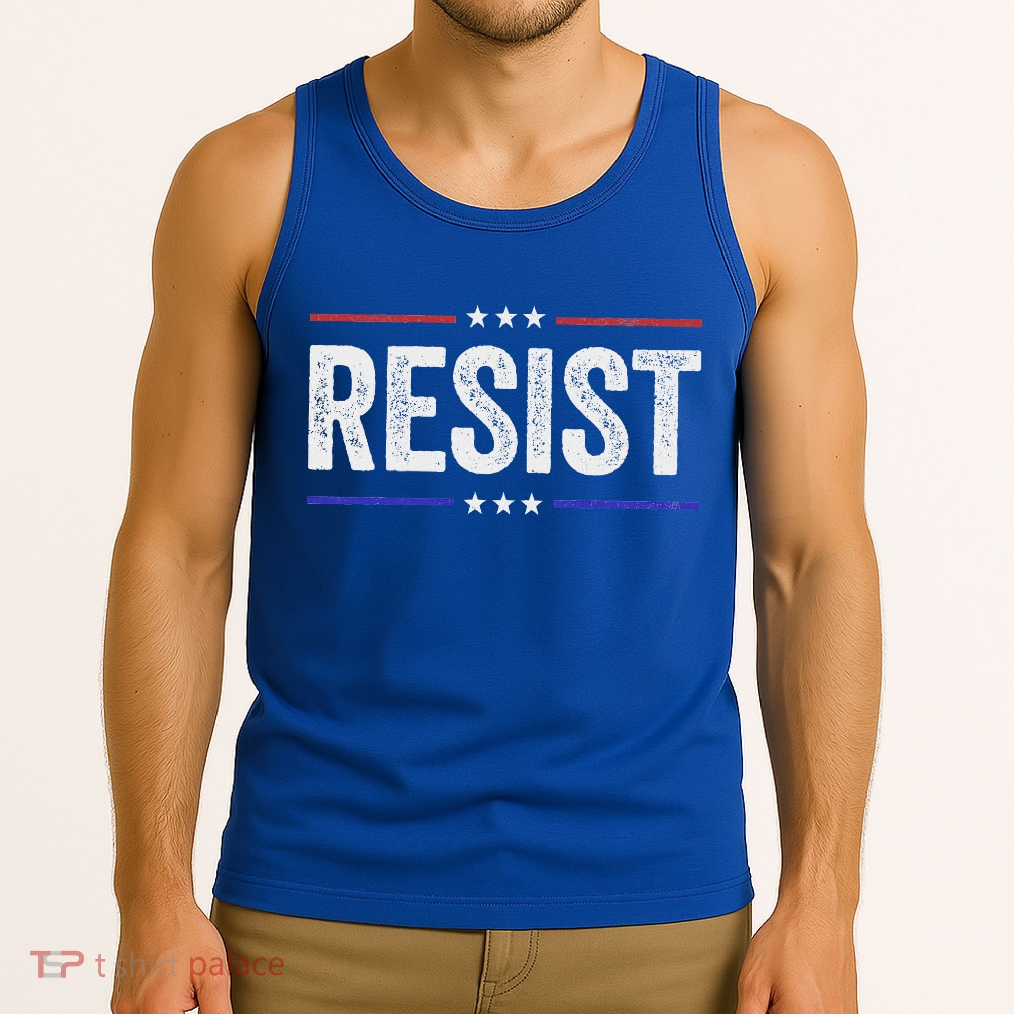 Resist Political Protest Demonstration Rebel Tank Top