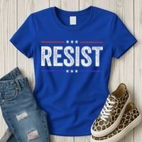 Resist Political Protest Demonstration Rebel Women's T-Shirt thumb 3
